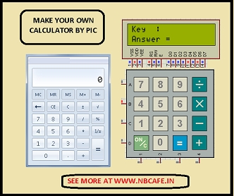 How to make(build) a Calculator using Pic16f877 microcontroller