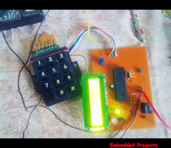 PIC Microcontroller Based Electronic Lock