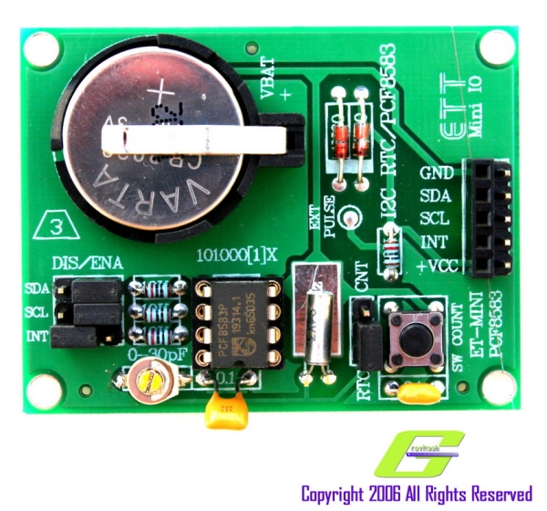 PIC16CXXX real time clock electronic project
