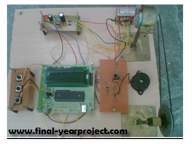 Speed Control of DC Motor using Microcontroller by using PWM ECE Project