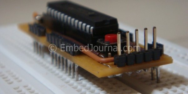 Standalone BreadBoard Breakout for PIC Microcontrollers