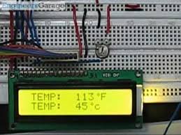 Temperature Indicator using PIC microcontroller