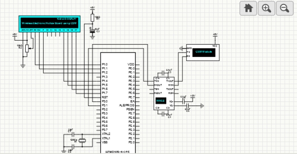 Wireless Electronic Notice Board using GSM