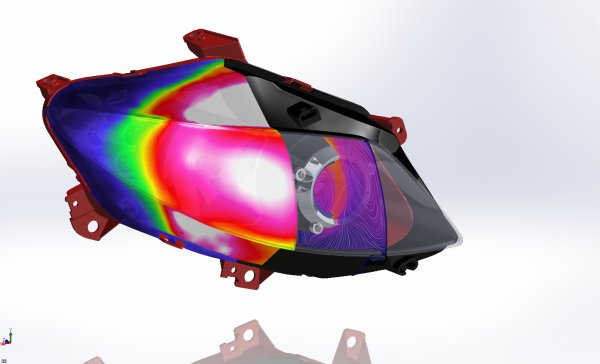 LED car headlight design can benefit from thermal simulation says Mentor