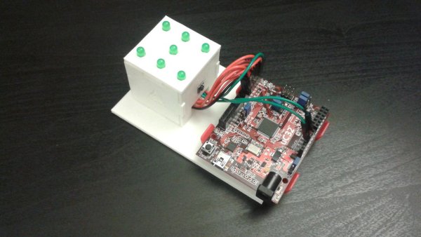 3D Printed Microcontroller Dice Roller