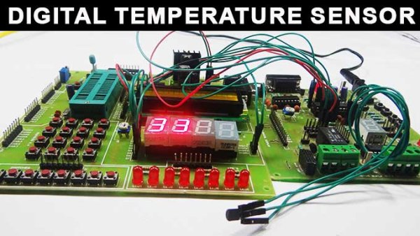 Digital Temperature Sensor Circuit