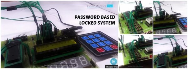 Password Based Door Lock System using 8051 Microcontroller