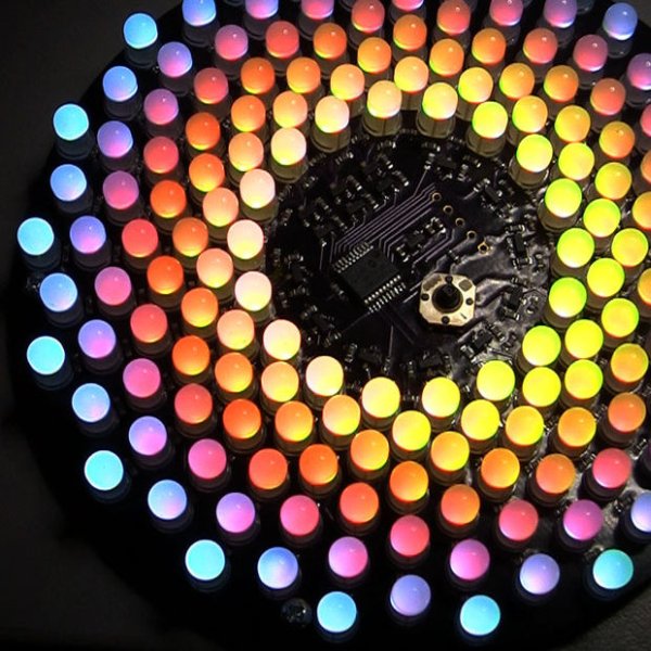 Aurora 9x18 RGB LED art