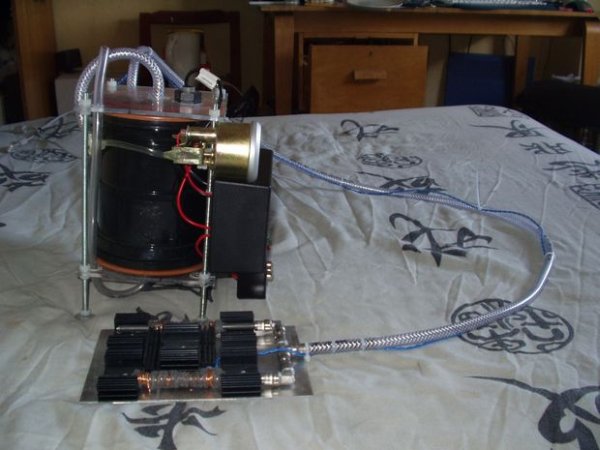 Gas Cooker Water Purifier Using Free Energy