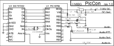 Hidden Radio Transmitter Controller schematich