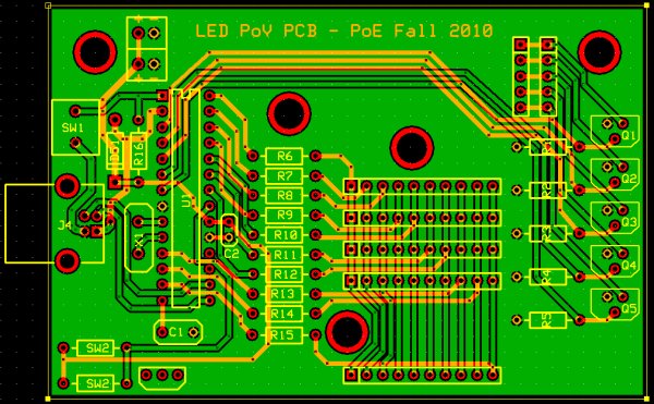 LED Persistence of Vision Display