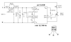 Night Light Saver V3.2 (PIC12C508)