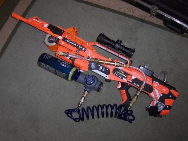 Semi Automatic NERF Longshot