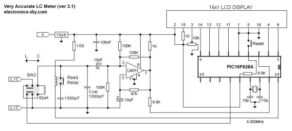 FLC– метр/генератор на PIC16F - Микроконтроллеры и Технологии