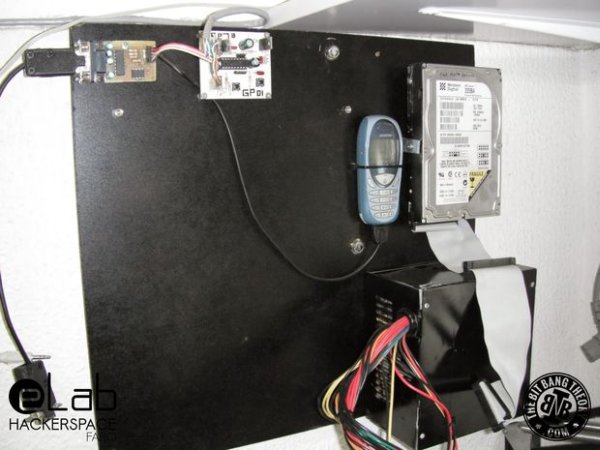 eLab Hackerspace GSM Access Control System