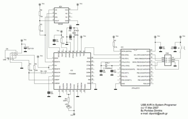 8051-PIC MICROCONTROLLER PROJECTS schematic