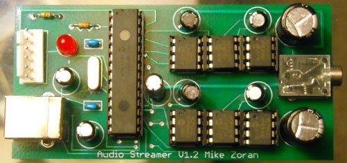 USB Audio Streamer A Microchip PIC based USB sound card