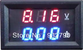Voltmeter Ammeter Kit Blue Backlight LCD
