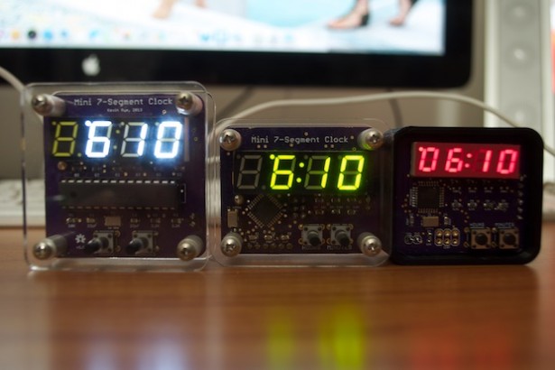 Mini 7-Segment Clock V3
