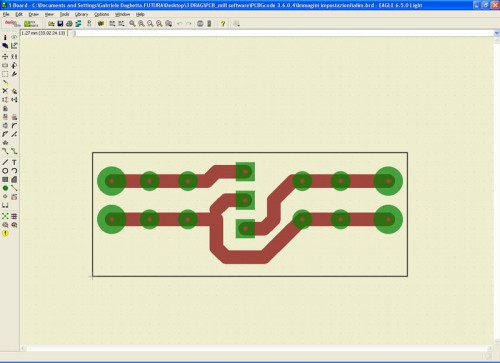 3Drag as a CNC milling machine Creating G Code via EAGLE software