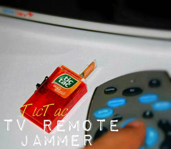 Tic Tac TV Remote Jammer