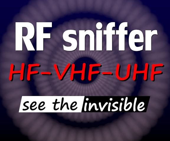 VHF UHF RF Sniffer