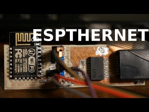 ESP8266 10-Base-T Ethernet Driver