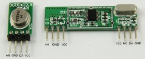 How to do serial comms using the cheap RF 433 315 MHz modules