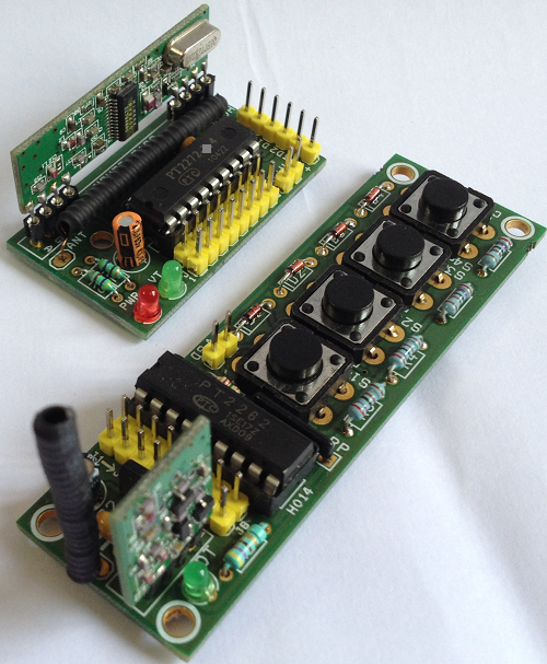 4 Channel RF Remote Controller