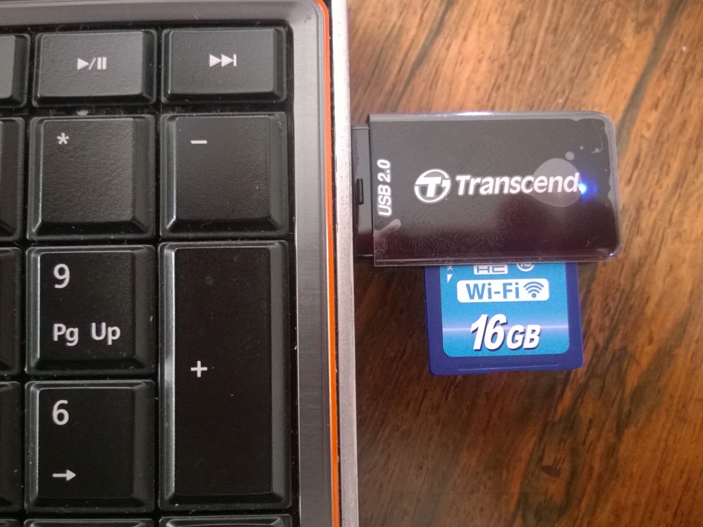 Exploring the Transcend Wifi-SD card