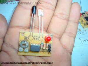 IR Object Detection Circuit: IR LED and Photodiode Module
