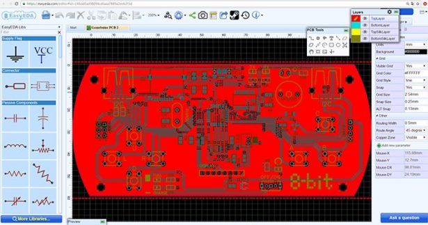 download and install easyeda free circuit design and pcb software pcb easyeda 10 free pcb design software