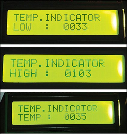PIC Projects Digital Temperature Controller