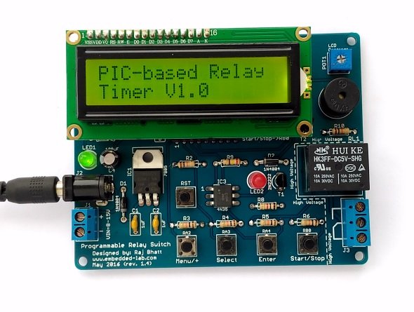 Programmable relay switch using PIC MCU (revised version)