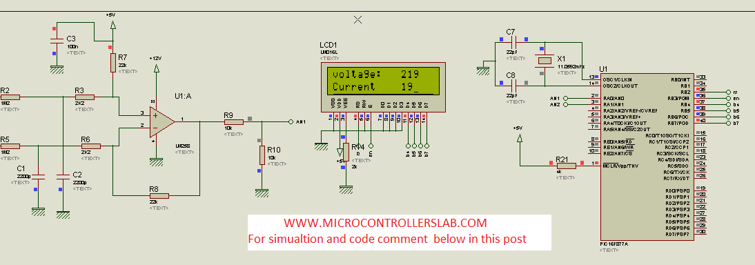 Ac Voltage Measurement Using Pic16f877a Microcontroller 1434