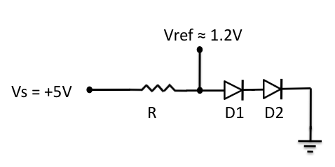 Schematic A Digital temperature meter using an LM35 temperature sensor