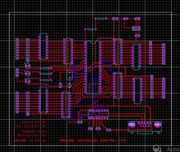 Schematic Making of PIC18F452 Micro-Controller Development-Generic Board