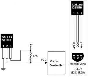 DS18S20 interfacing with pic and avr microcontroller