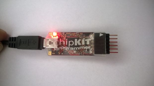 Attaching Your ChipKIT Programmer