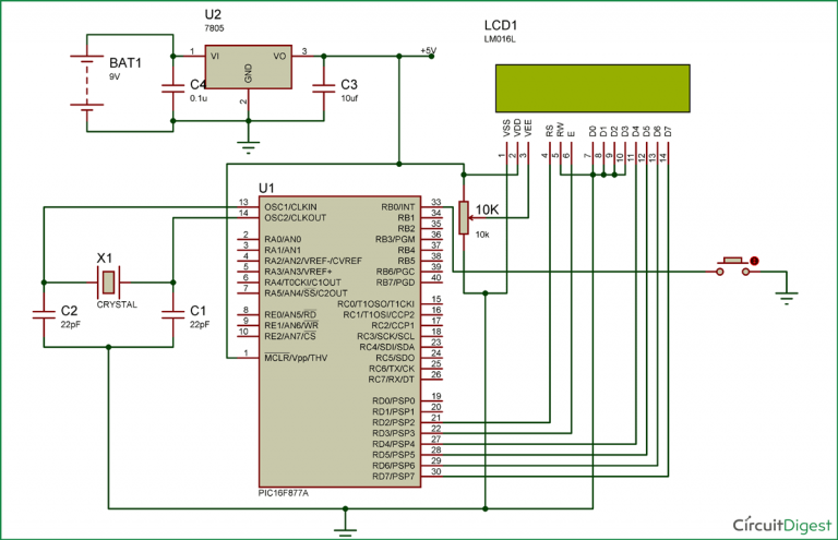 How To Use Interrupts In Pic16f877a Microcontroller