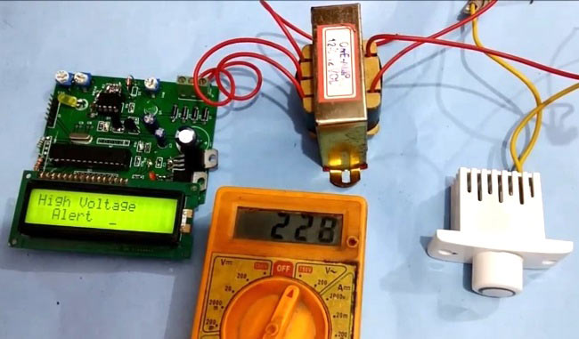 high-low-voltage-detector-using-PIC-microcontroller