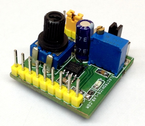 PULSE GENERATOR FOR STEPPER CONTROLLER USING AD654