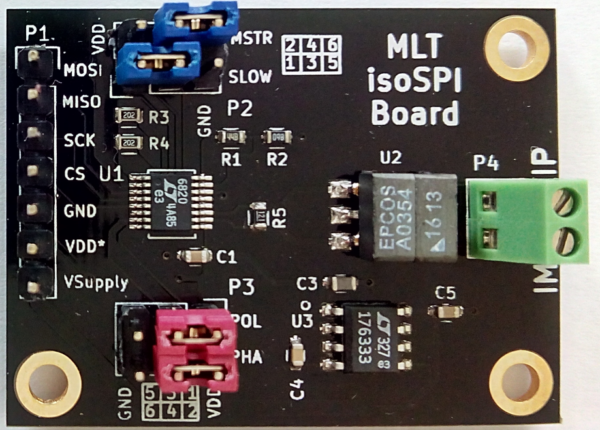 SPI ISOLATION BOARD