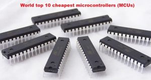 Top 10 cheapest programmable microcontroller