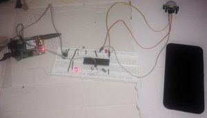 Home security system using PIR sensor and GSM module
