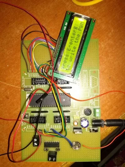 gsm based dc motor speed control using pic microcontroller