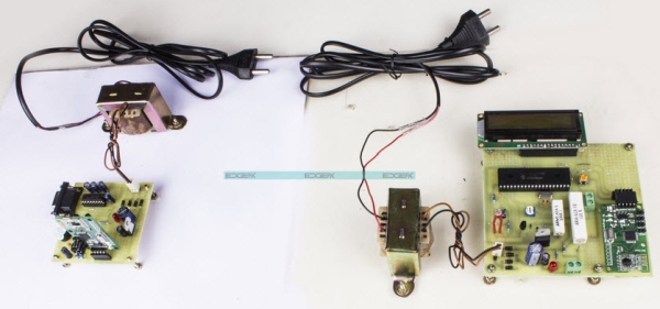 Three phase voltage measurement using pic microcontroller