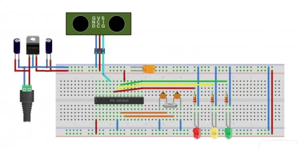 parking management system project using pic microcontroller.