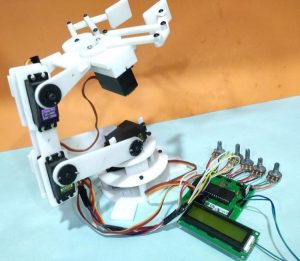 HUMANOID robotic ARM using pic microcontroller