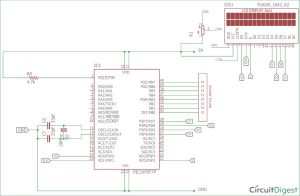 4x4 Matrix Keypad Interfacing with PIC Microcontroller